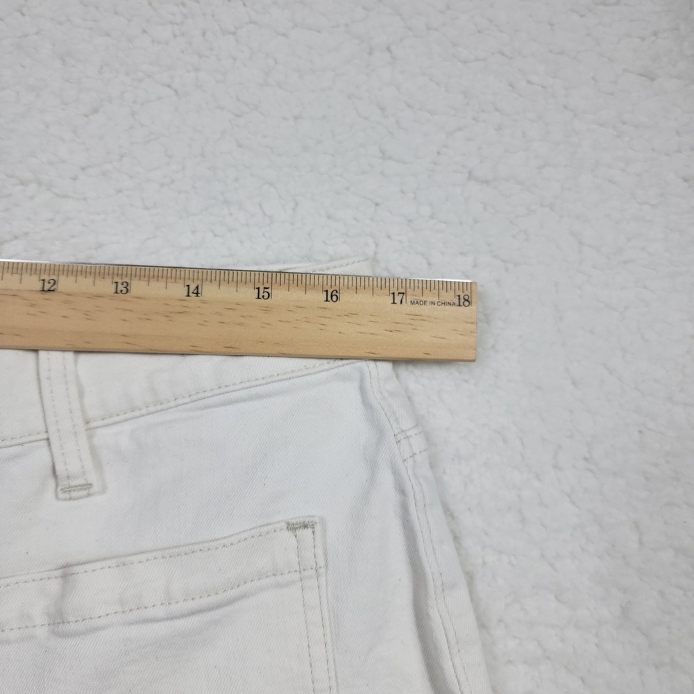Madewell The Perfect Vintage Wide-Leg Jean Women 32 Off-White High Rise - Picture 4 of 11
